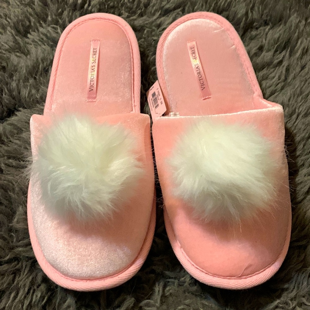 VS Brand new with tags! Super soft and cute house shoes